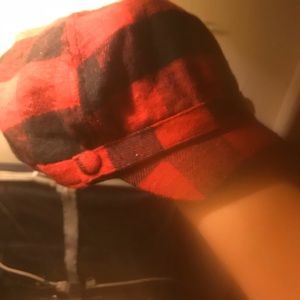 Lot of 2 Plaid Cabbie Hats Brand New